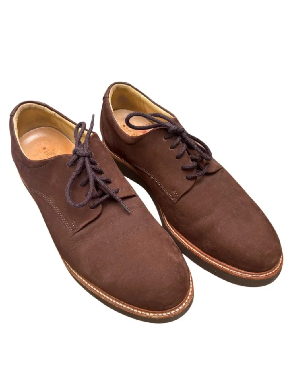 Samuel Hubbard Mens Brown Suede Oxford Shoes US 10 EU 44 UK 9.5